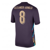 Maglia Calcio Inghilterra Alexander-Arnold #8 Seconda Divisa Europei 2024 Manica Corta